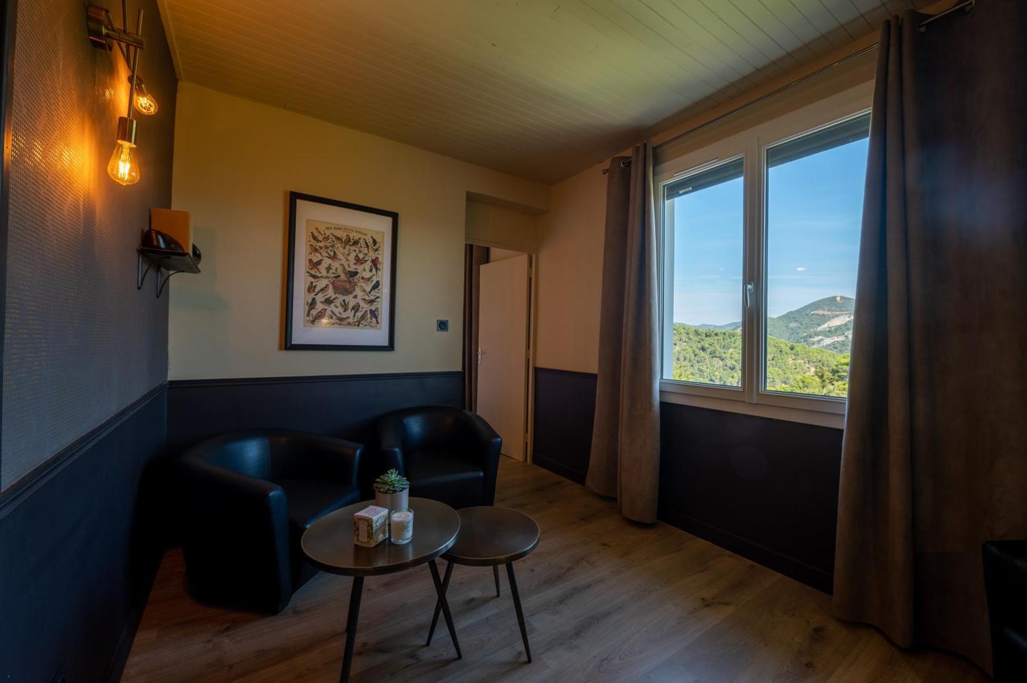Logis Hotel Restaurant Le Plantevin Propiac Экстерьер фото